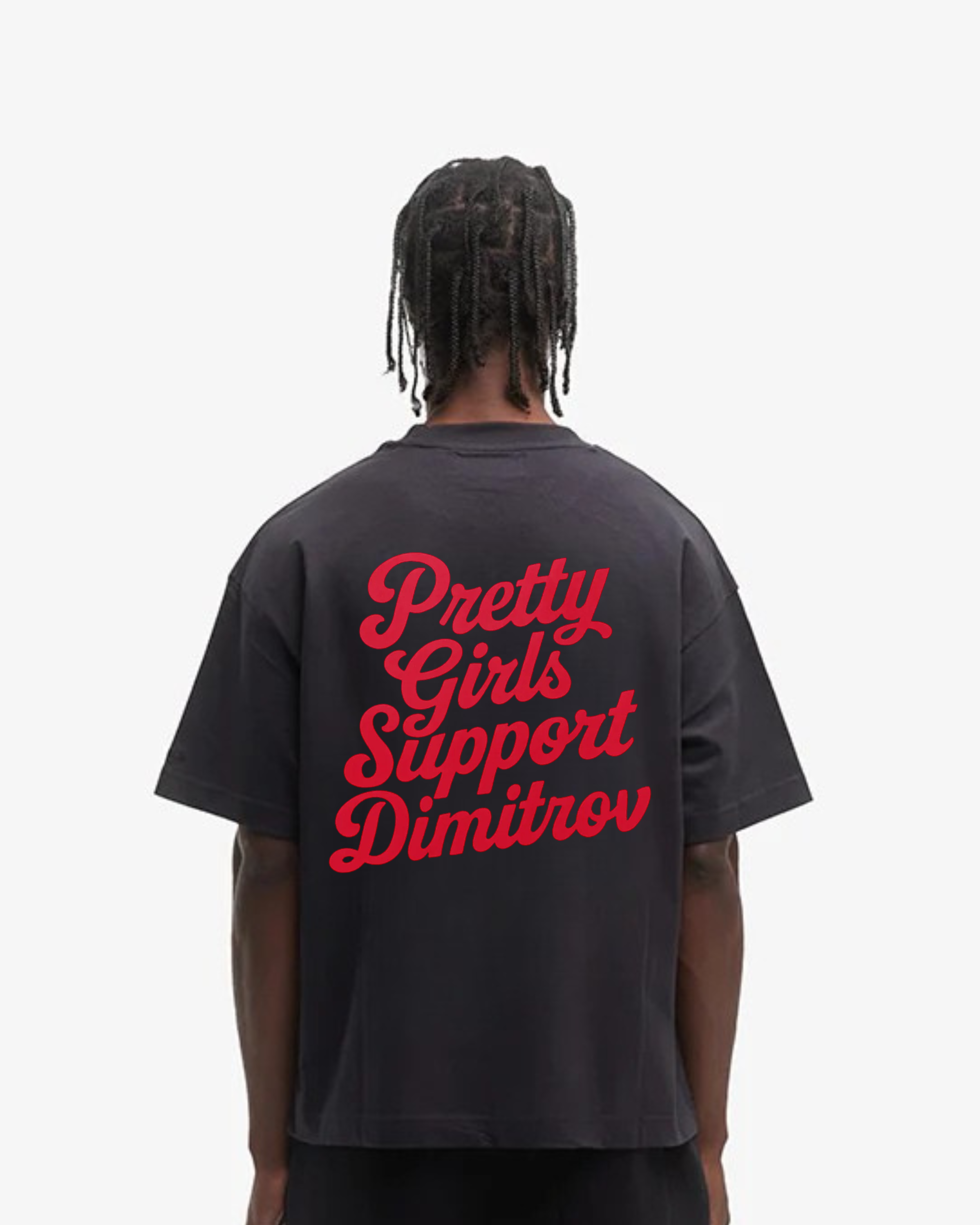 Pretty Girls support Dimitrov Merch Oversized Shirt