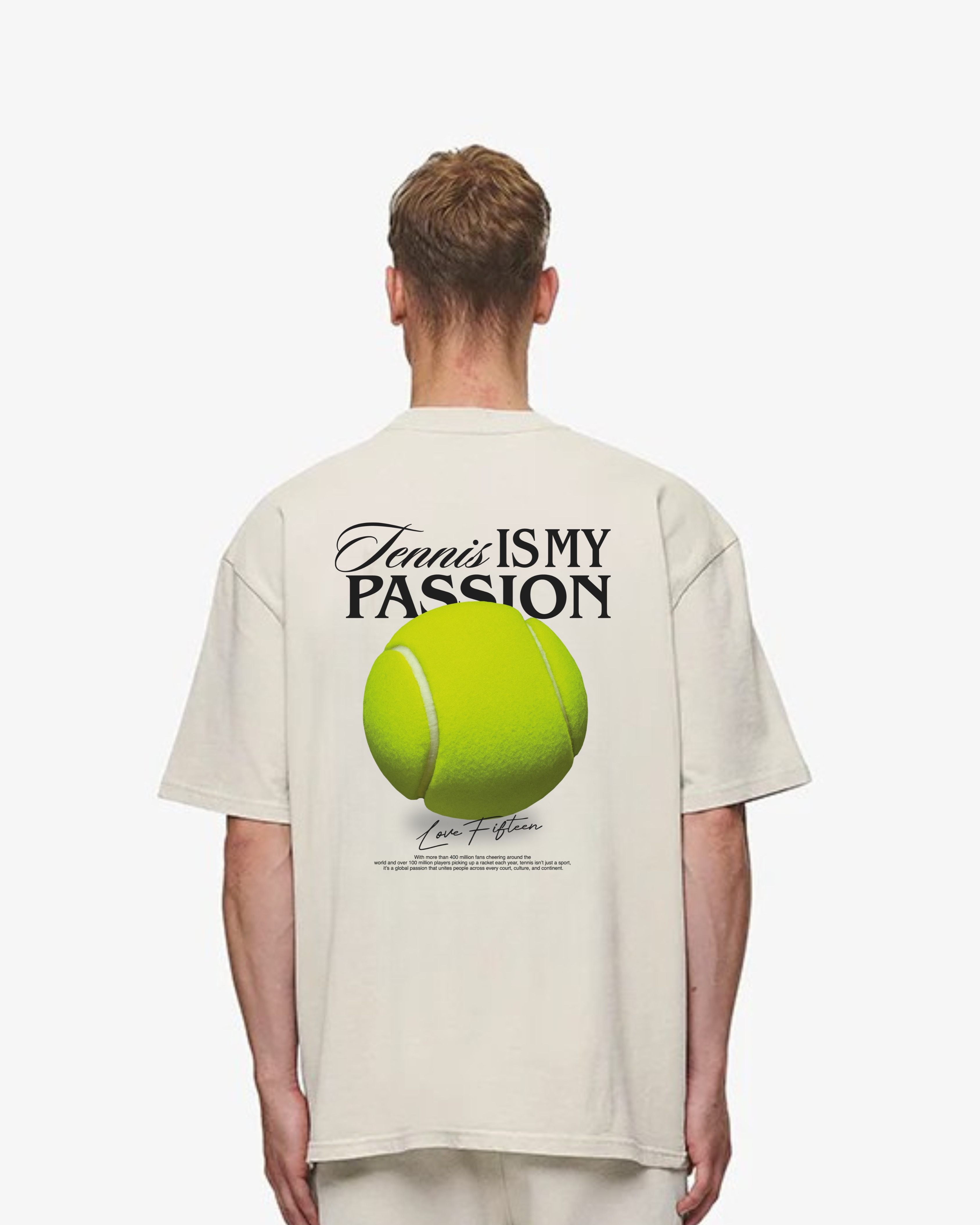 Tennis is My Passion Merch Oversized Shirt