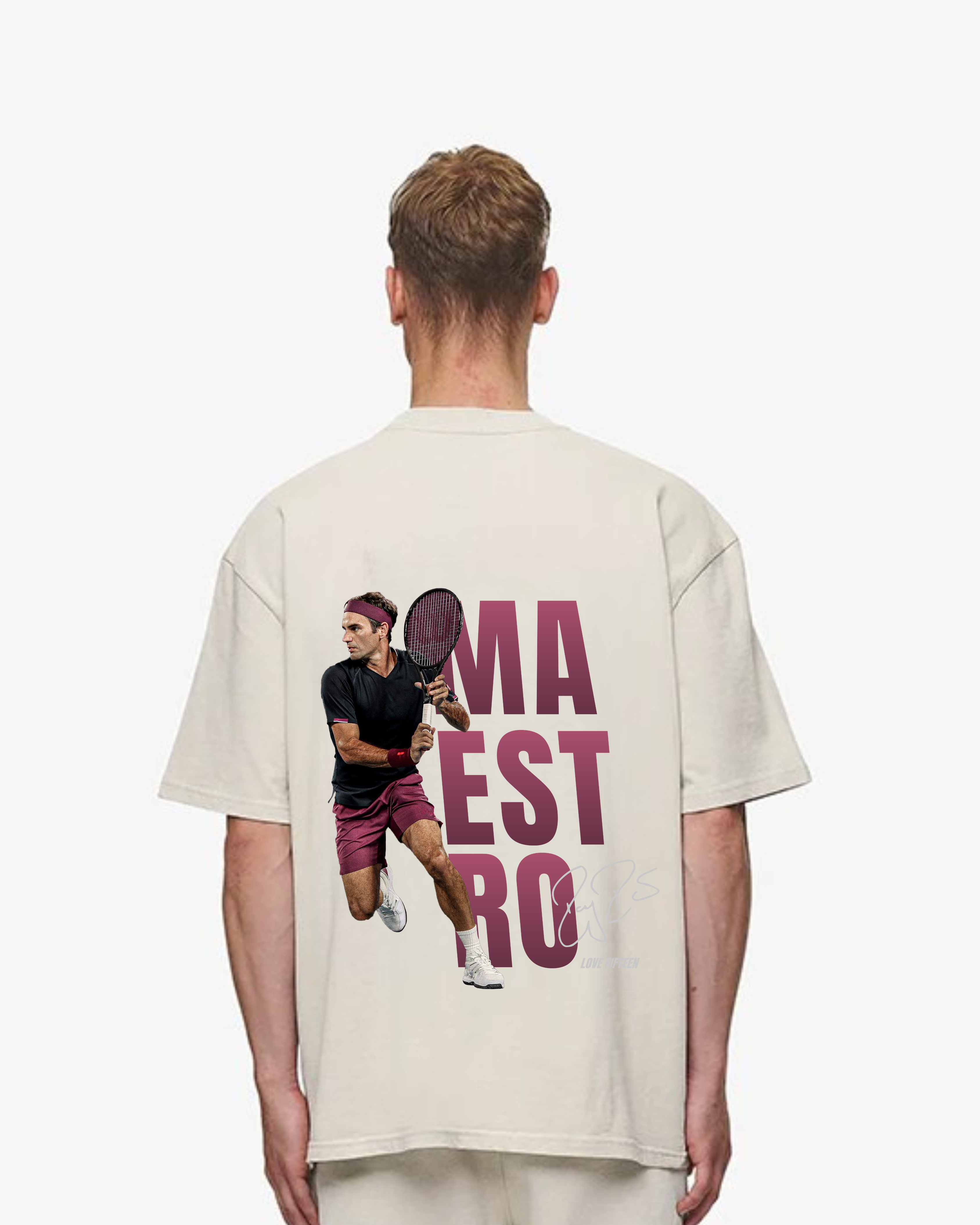 Roger Federer MAESTRO Merch Oversized Shirt