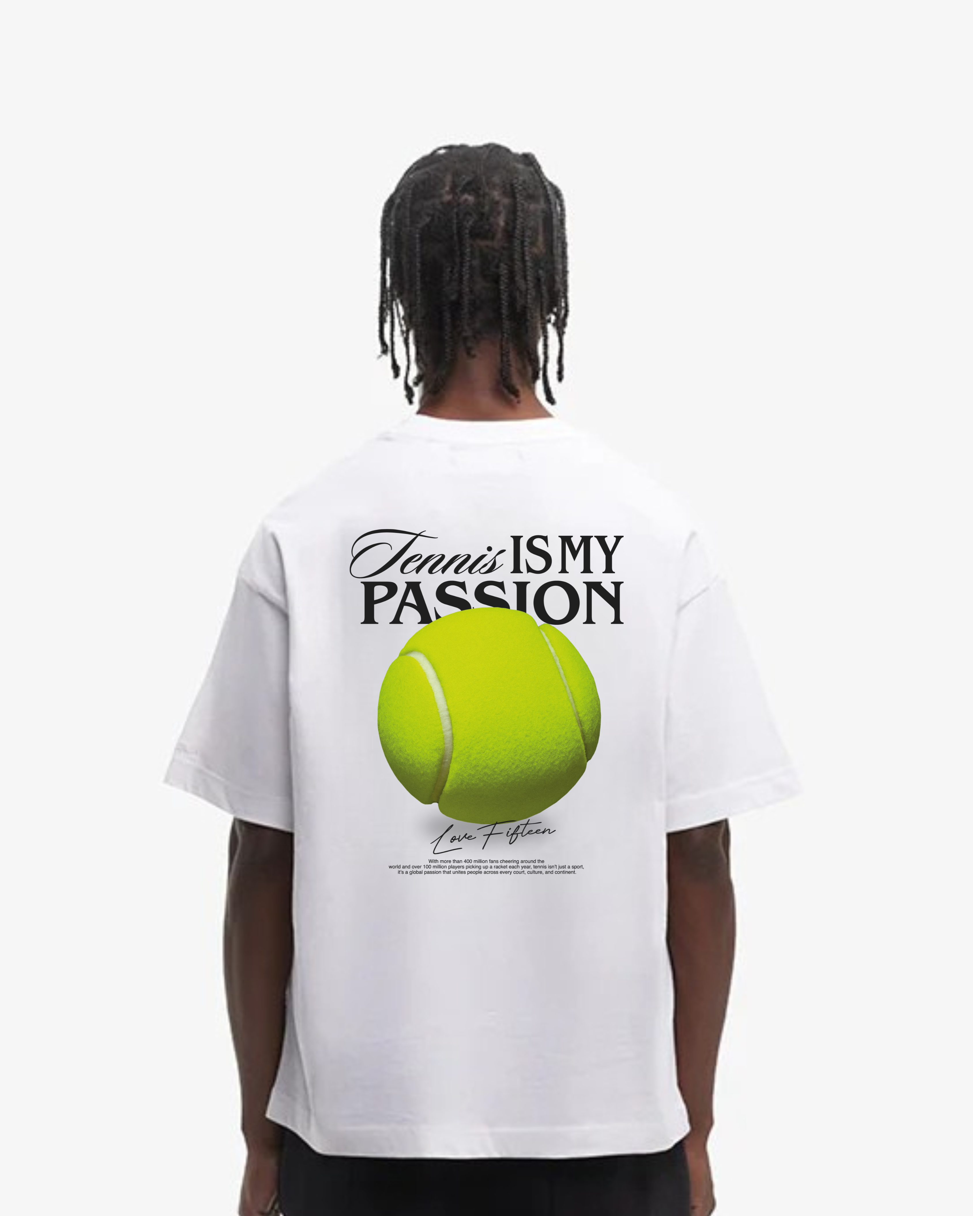 Tennis is My Passion Merch Oversized Shirt