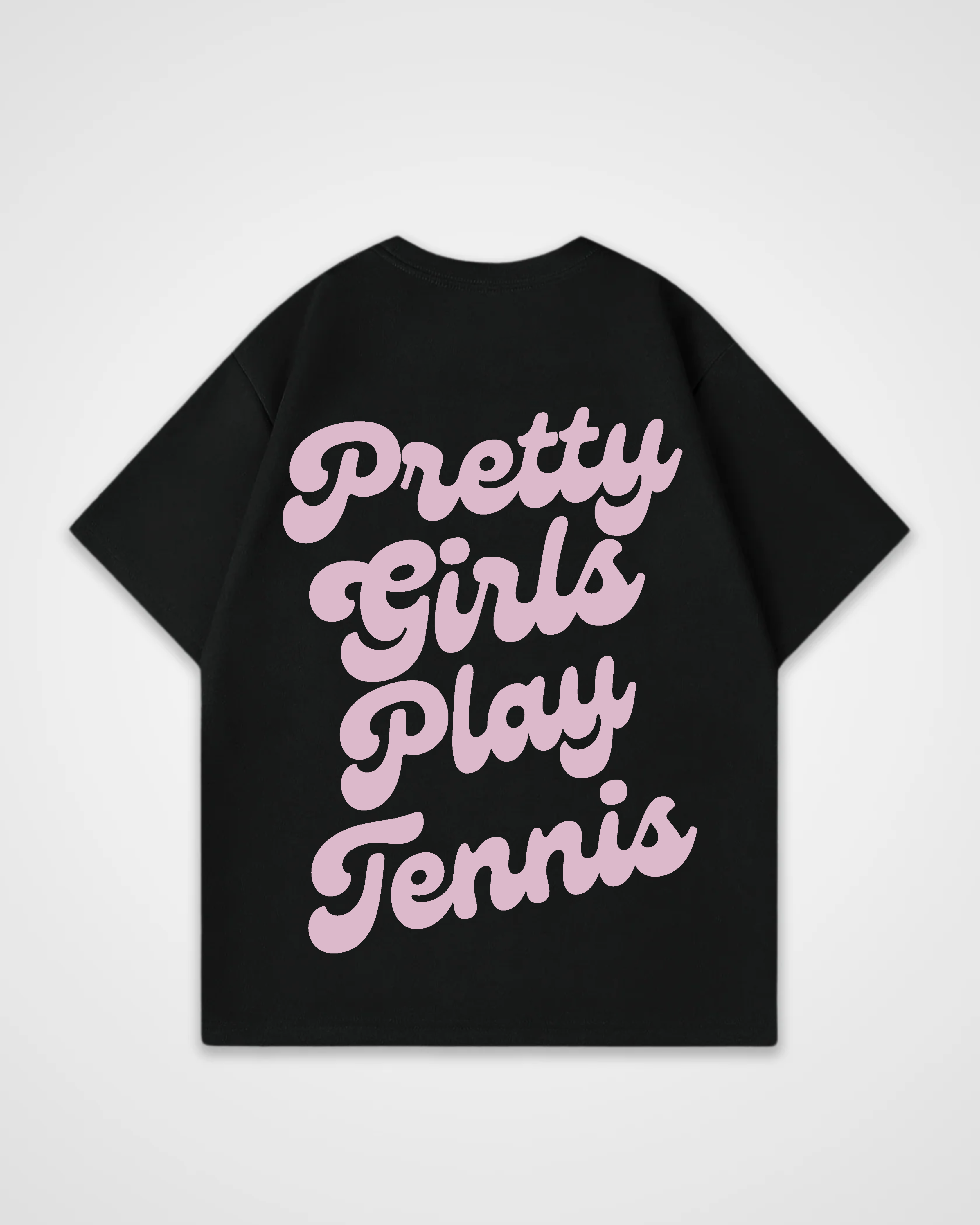 Pretty Girls Play Tennis Merch Oversized Shirt