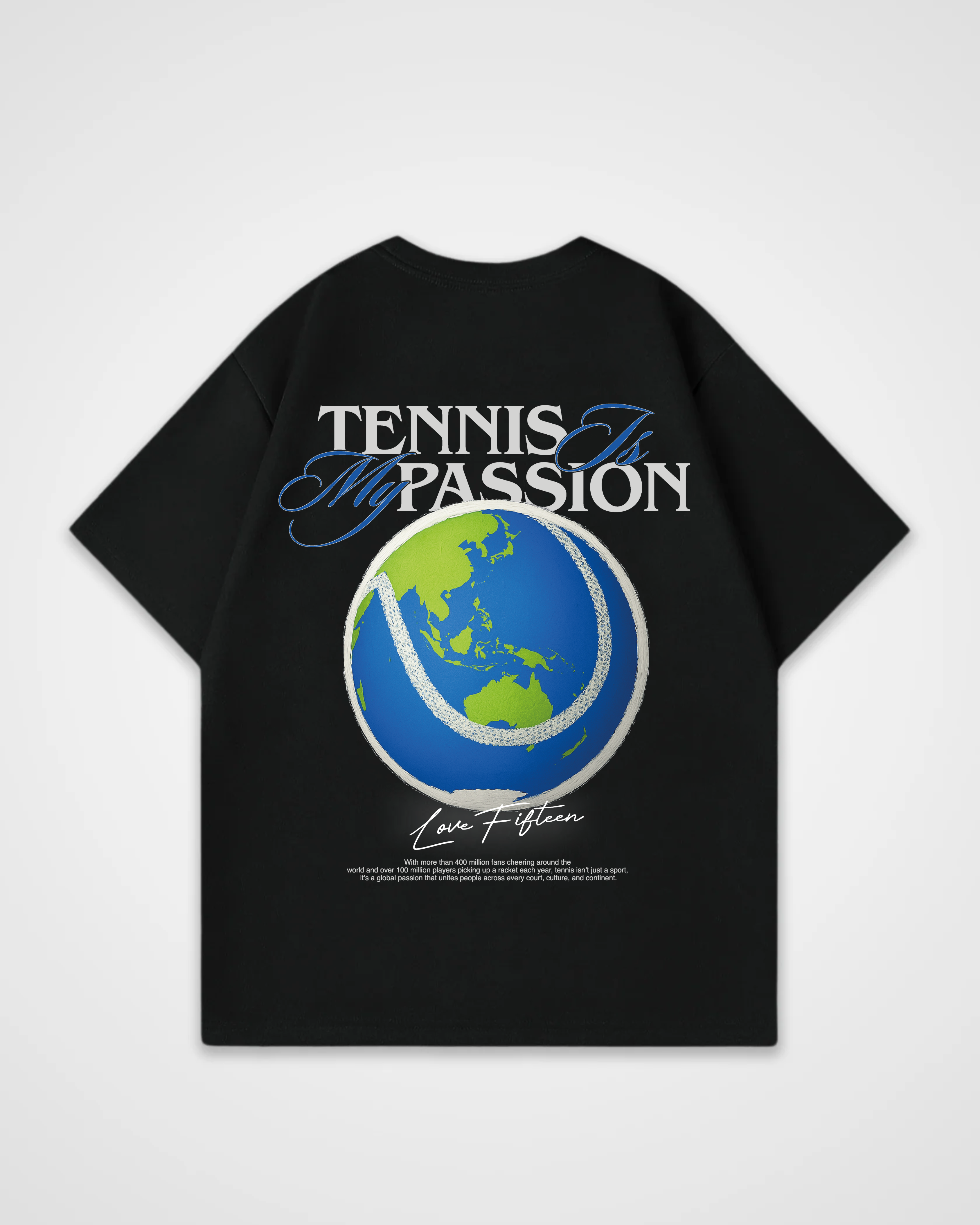 Tennis is My Passion Merch Oversized Shirt