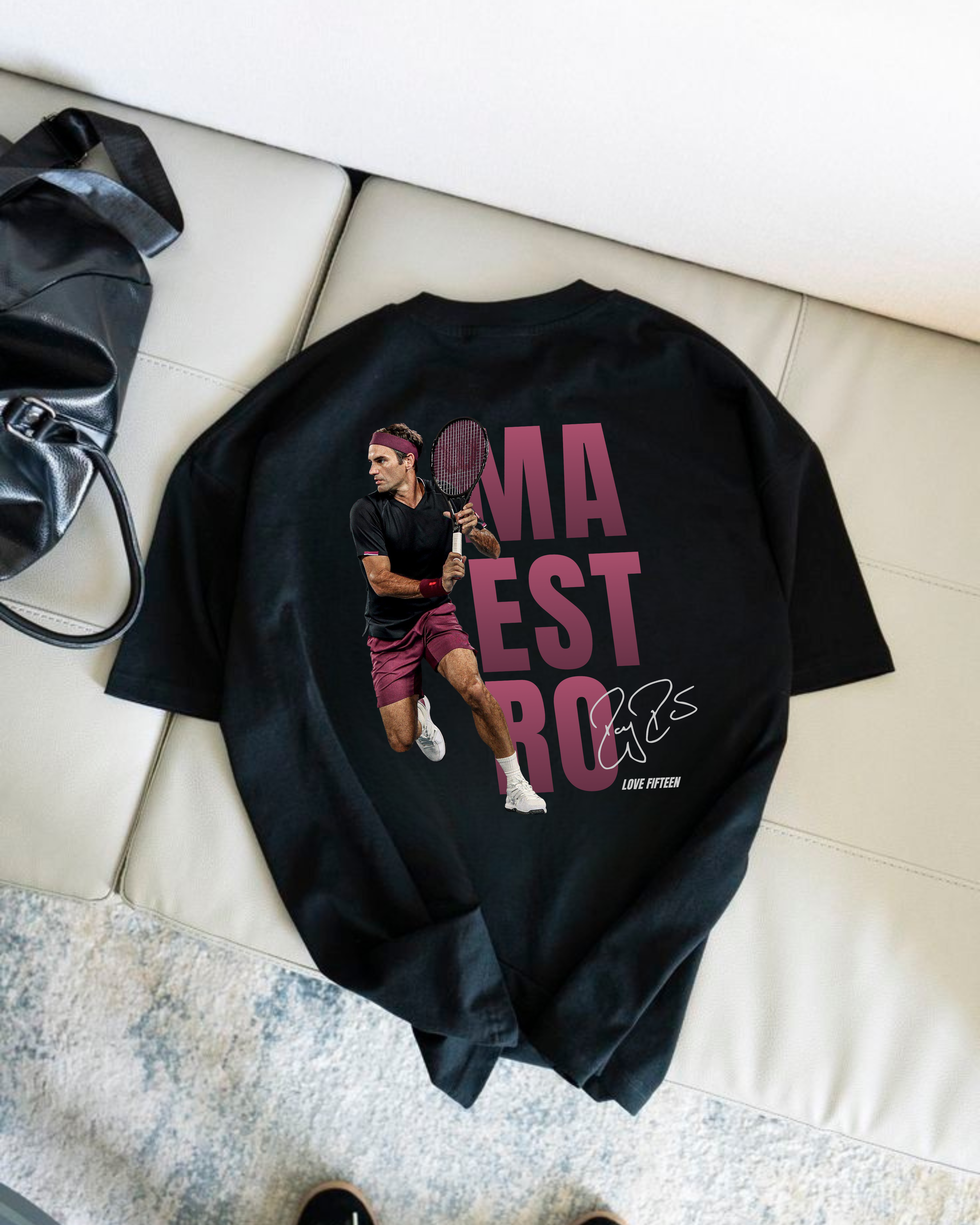 Roger Federer MAESTRO Merch Oversized Shirt