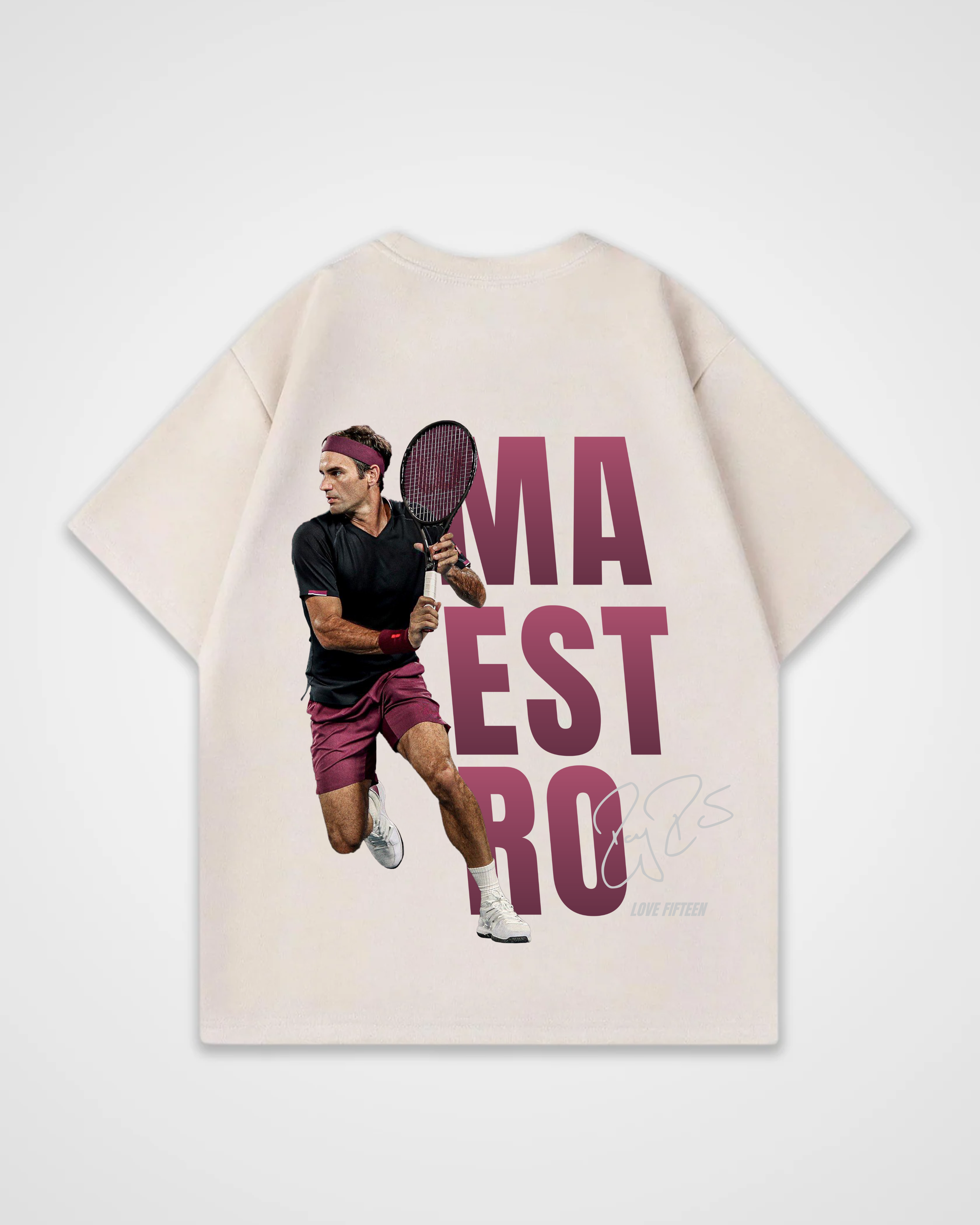 Roger Federer MAESTRO Merch Oversized Shirt
