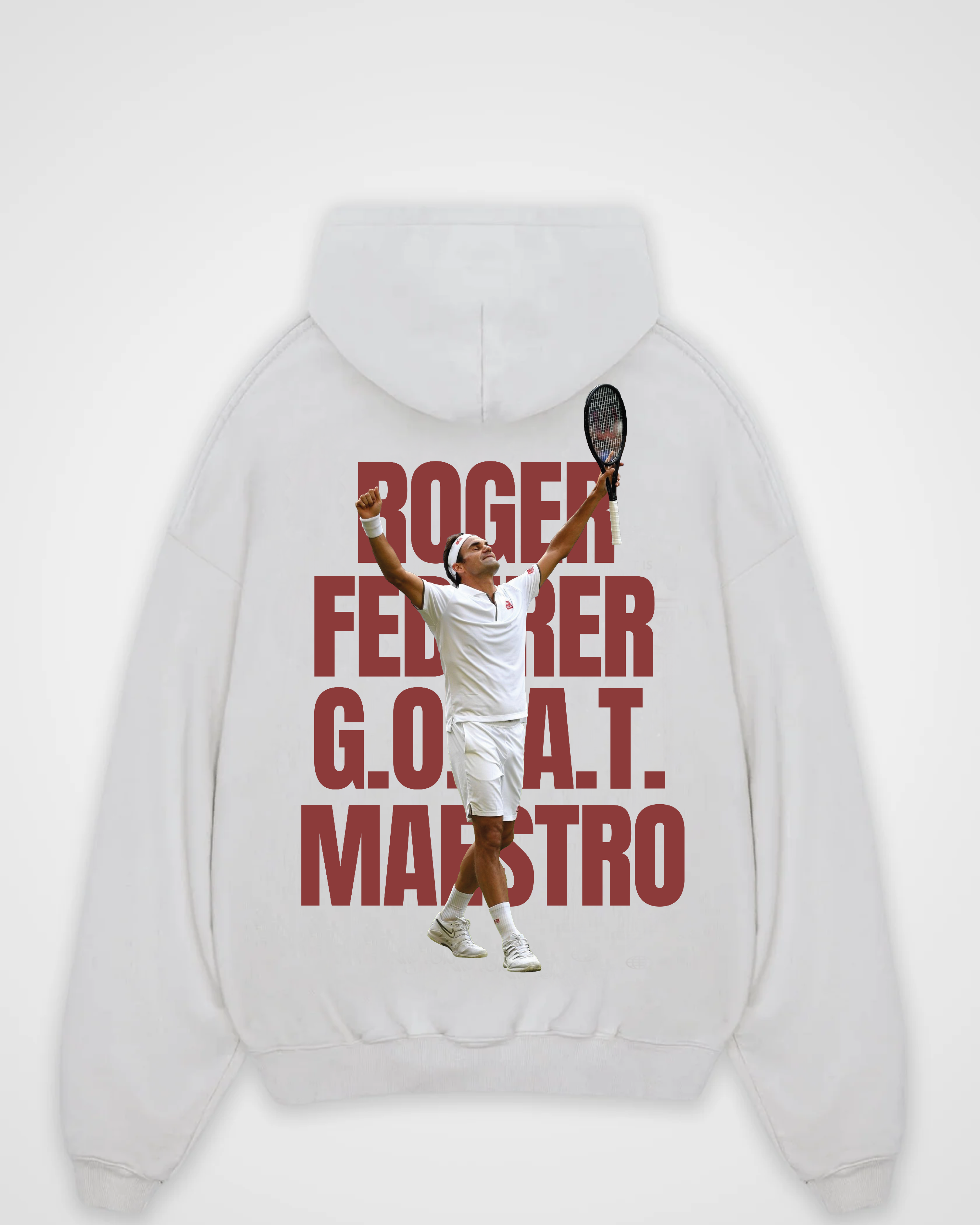 Roger Federer MaestroGoat Oversized Hoodie