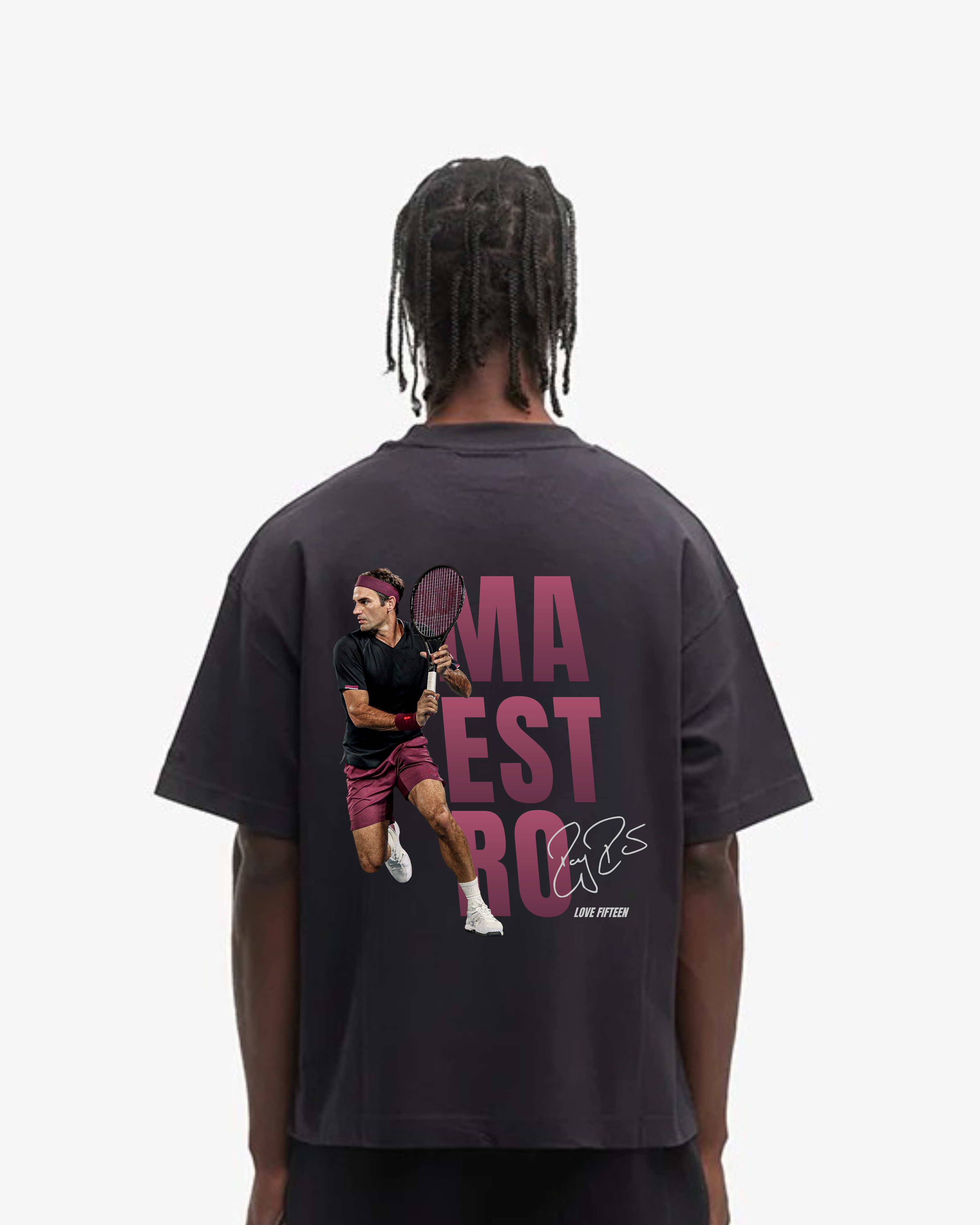 Roger Federer MAESTRO Merch Oversized Shirt