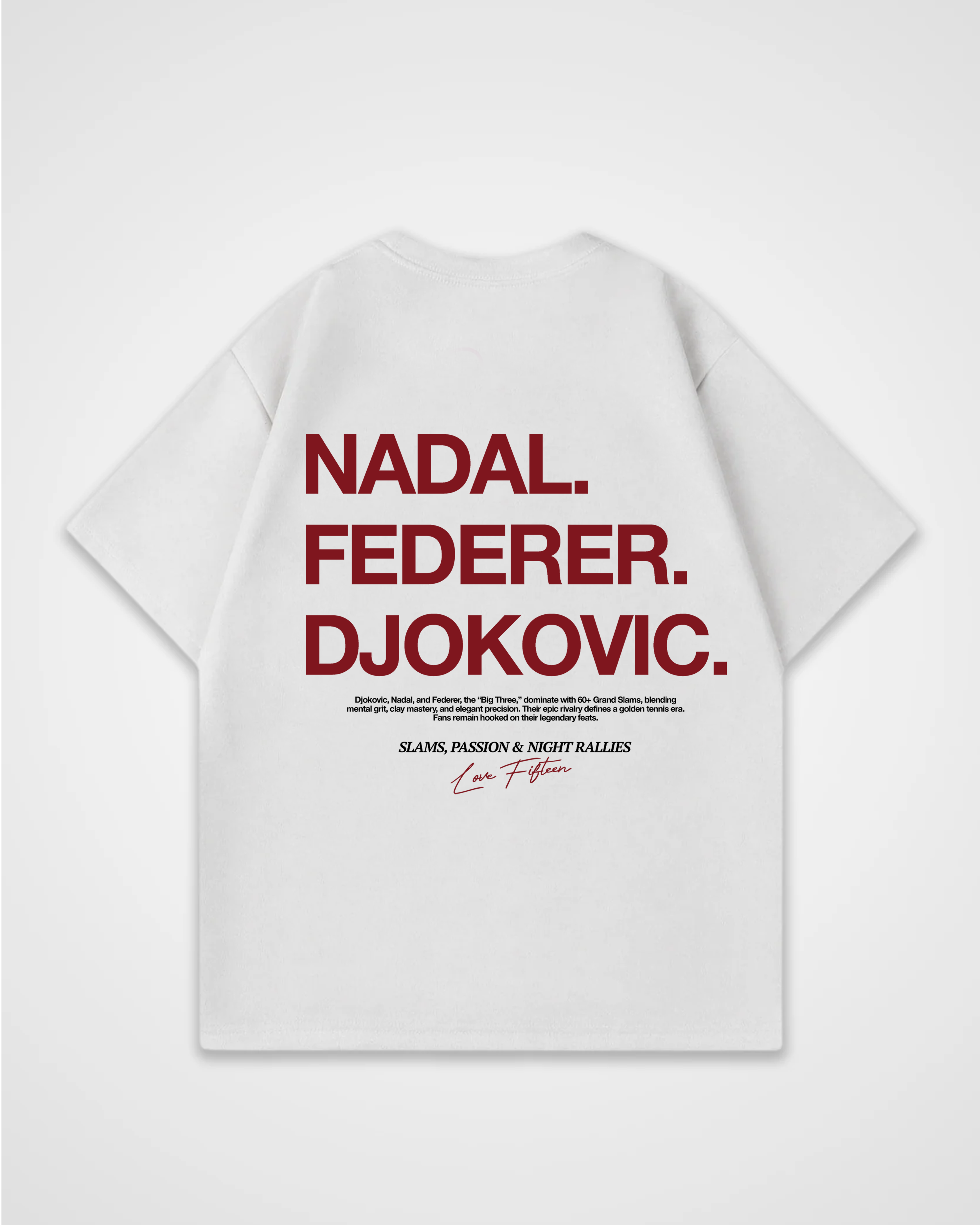 the Big Three Merch Oversized Shirt